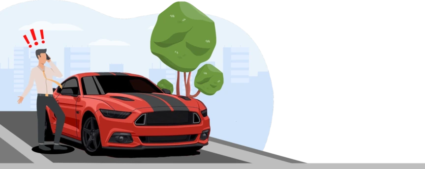 Открытие поврежденной двери автомобиля