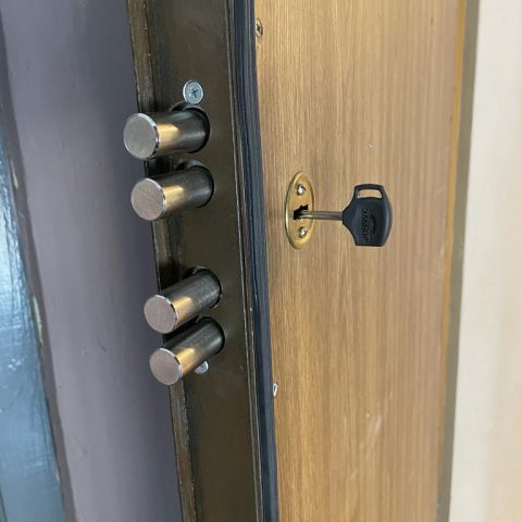 Changed door lock